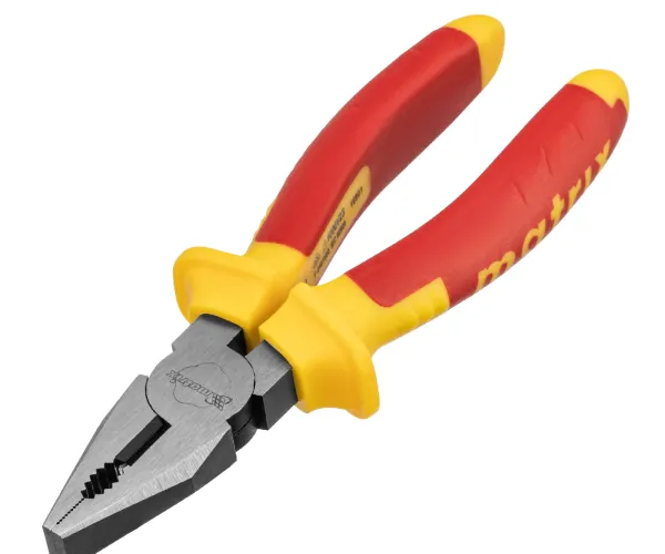 Плоскогубцы комбинированные, Insulated, 160 мм, двухкомпонентные рукоятки Matrix Professional